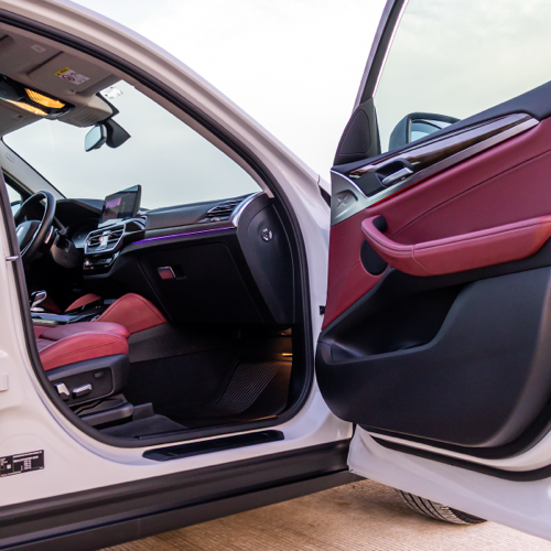 BMW X4 xDrive30i 2023 interior panorámico puertas abiertas